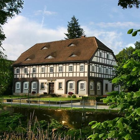 Komfort-Ferienwohnung "Zur Schmiedebruecke" Großschönau Eksteriør billede