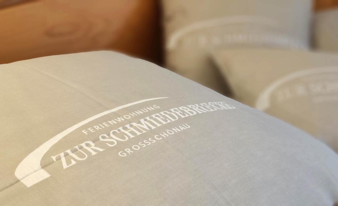 Komfort-Ferienwohnung "Zur Schmiedebruecke" Großschönau Eksteriør billede